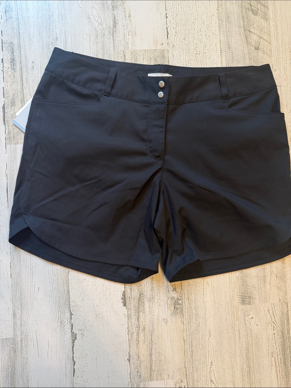 NWT.  Adidas Women’s Black Athletic Shorts.  Size 10